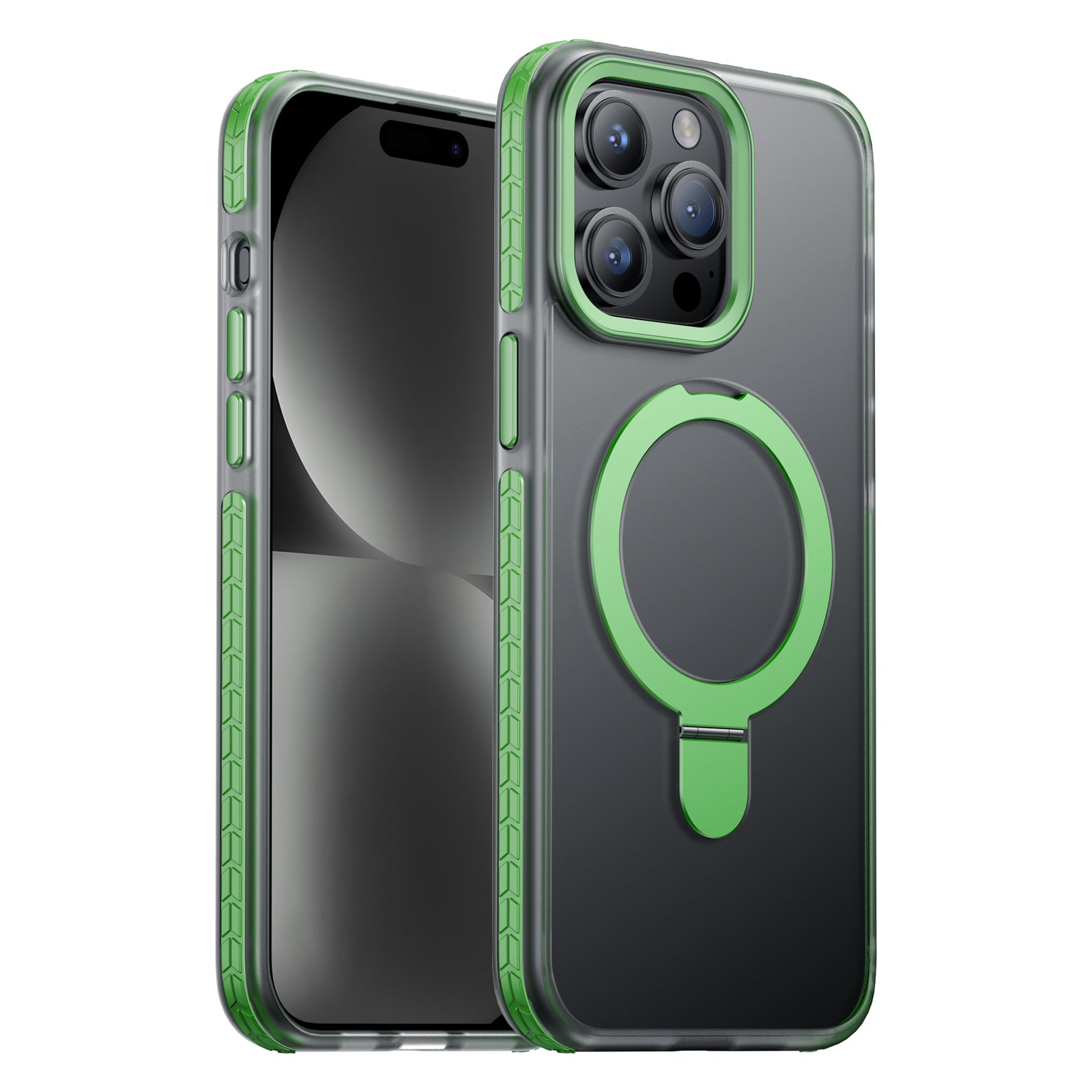 Geek Case with Dragon Pattern With Bracket MagSafe