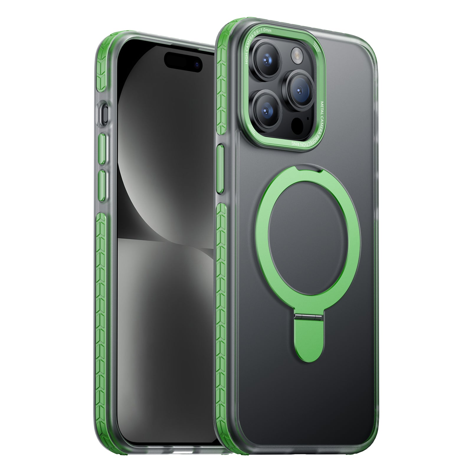 Geek Case with Dragon Pattern with Bracket MagSafe