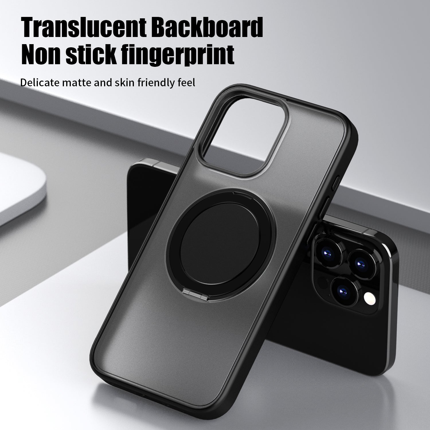 Ghost Case with Rotation Bracket MagSafe