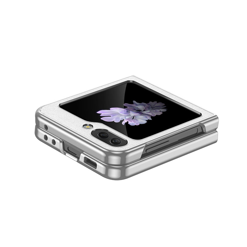 Sam Sung Flip5 Solid color faux leather