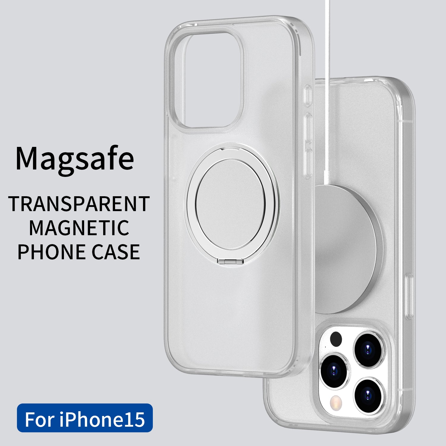 Ghost Case with Rotation Bracket MagSafe
