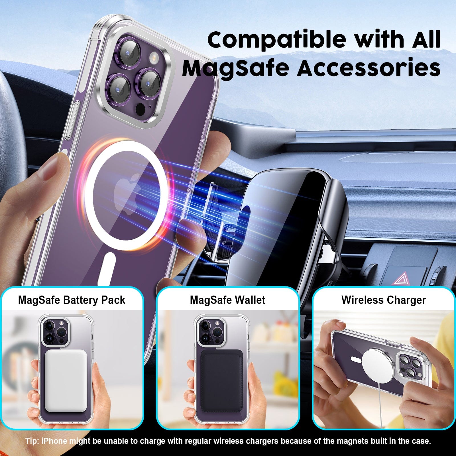 Crystal Case & White TPE Bumper Shockproof Case