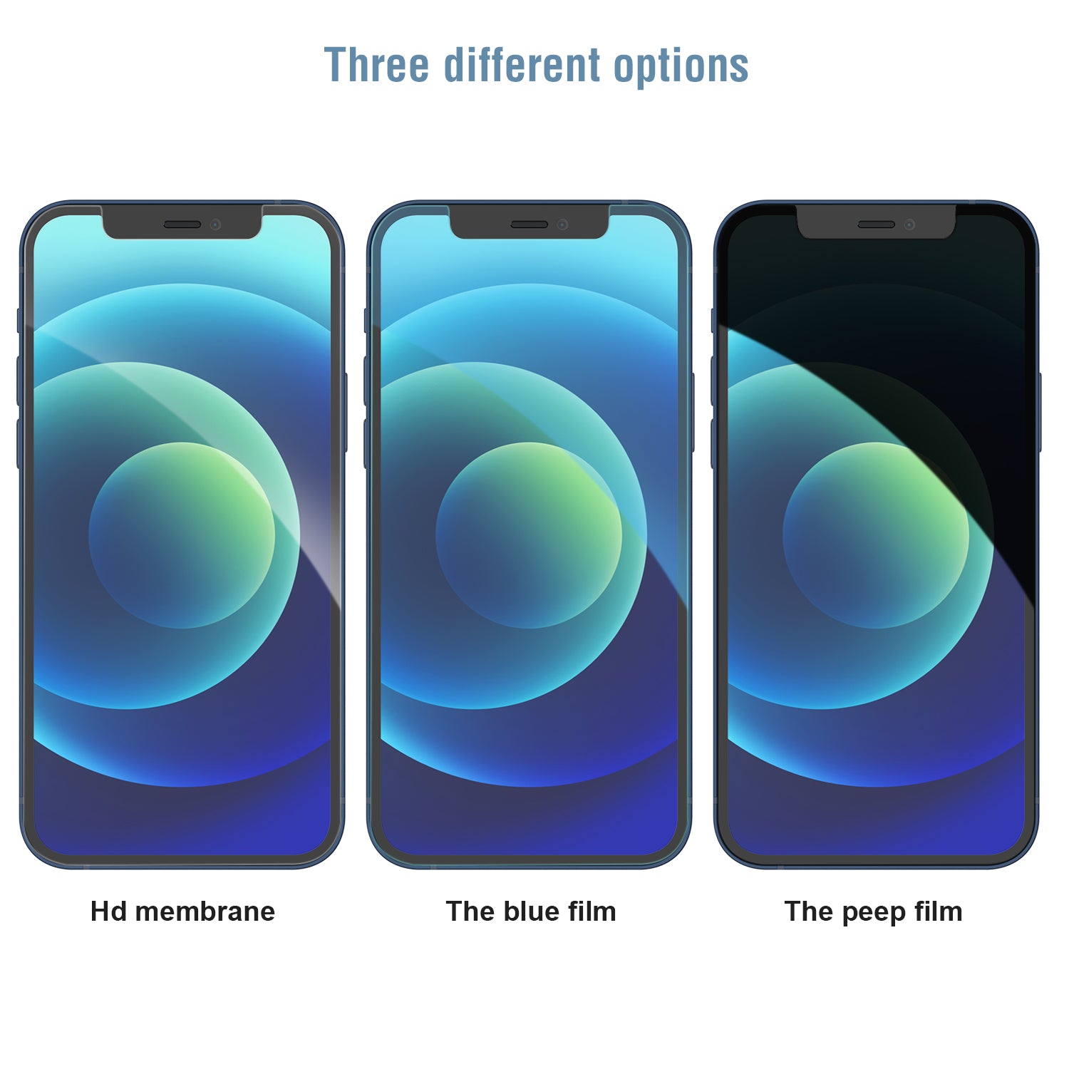 Tempered Glass Screen Protector For iPhone Full Series