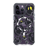 UV Printing 6 Dark Smile Crystal & Black TPE Bumper Case